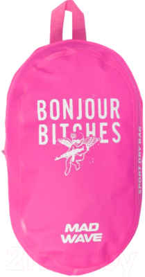 Спортивная сумка Mad Wave Wet Bag Bonjour Bitches (3л, розовый)