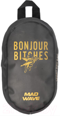 Спортивная сумка Mad Wave Wet Bag Bonjour Bitches (7л, черный)