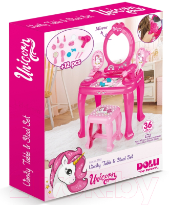 Туалетный столик игрушечный Dolu Unicorn / 2561
