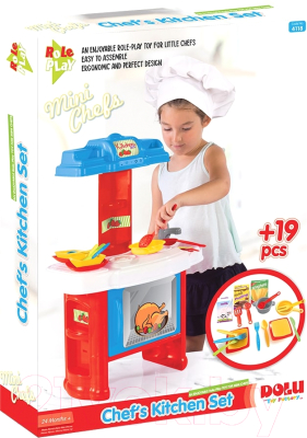 Детская кухня Dolu 4118 (19 предметов)