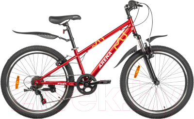 Велосипед Arena Flash 24 2023 (12, красный)