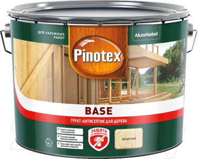 Антисептик для древесины Pinotex Base 5794890 (9л)