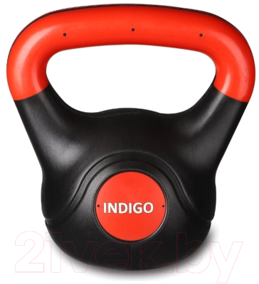Гиря Indigo IN125 (2кг, черный/красный)