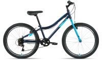 Велосипед Altair Altair MTB HT 24 1.0 / IBK22AL24090 (темно-синий/мятный) - 