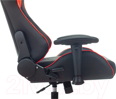 Кресло геймерское Бюрократ Zombie Thunder 1 (черный/красный)