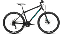 Велосипед Forward Sporting 29 2.0 D / RB3R98141XBKXTQ (черный/бирюзовый) - 