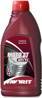 Моторное масло Favorit 2-Takt TC Moto / 57914 (420мл, красный) - 