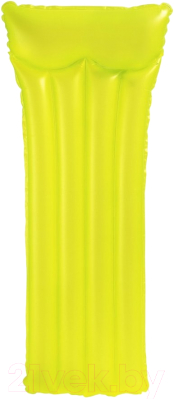 Надувной матрас для плавания Intex Neon Frost / 59717NP (салатовый)
