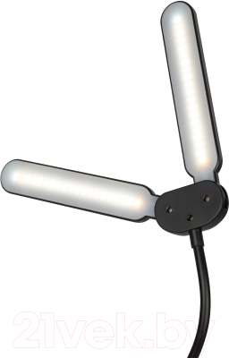 Настольная лампа ЭРА NLED-512-6W-BK / Б0057208 (черный)