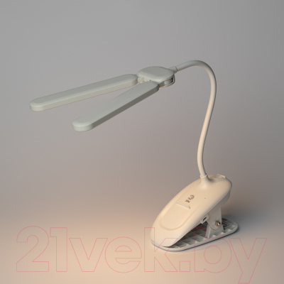 Настольная лампа ЭРА NLED-512-6W-W / Б0057207 (белый)
