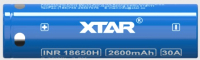 Аккумулятор XTAR Li-ion INR18650H 20A - 