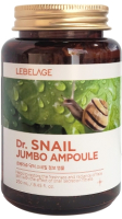 Сыворотка для лица Lebelage Dr. Snail Jumbo Ampoule (250мл) - 