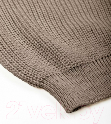 Жилет детский Amarobaby Knit / AB-OD21-KNIT10/03-128 (бежевый, р. 128)