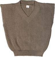 Жилет детский Amarobaby Knit / AB-OD21-KNIT10/03-134 (бежевый, р. 134) - 