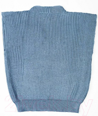 Жилет детский Amarobaby Knit / AB-OD21-KNIT10/19-122 (голубой, р. 122)