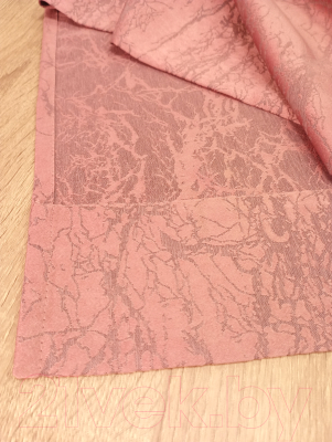 Шторы Модный текстиль 06L / 112MTSOFT13 (250x150, 2шт, розовый)