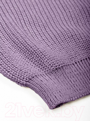 Жилет детский Amarobaby Knit / AB-OD21-KNIT10/17-128 (сиреневый, р. 128)