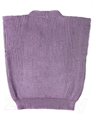 Жилет детский Amarobaby Knit / AB-OD21-KNIT10/17-128 (сиреневый, р. 128)