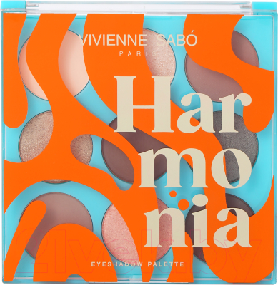 Палетка теней для век Vivienne Sabo Harmonia тон 02 (13.5г)