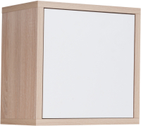 Шкаф навесной Мебель-Класс Куб-2 (белый/дуб сонома) - 