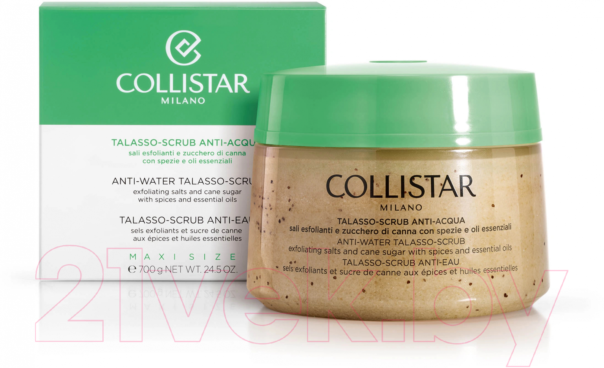 Скраб для тела Collistar Anti-Water Talasso-Scrab Регенерирующий с отшелушивающими солями (300г) — фото 3