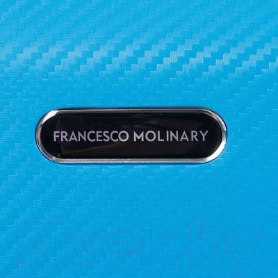 Чемодан на колесах Francesco Molinary 336-009/3-28BIR (голубой)