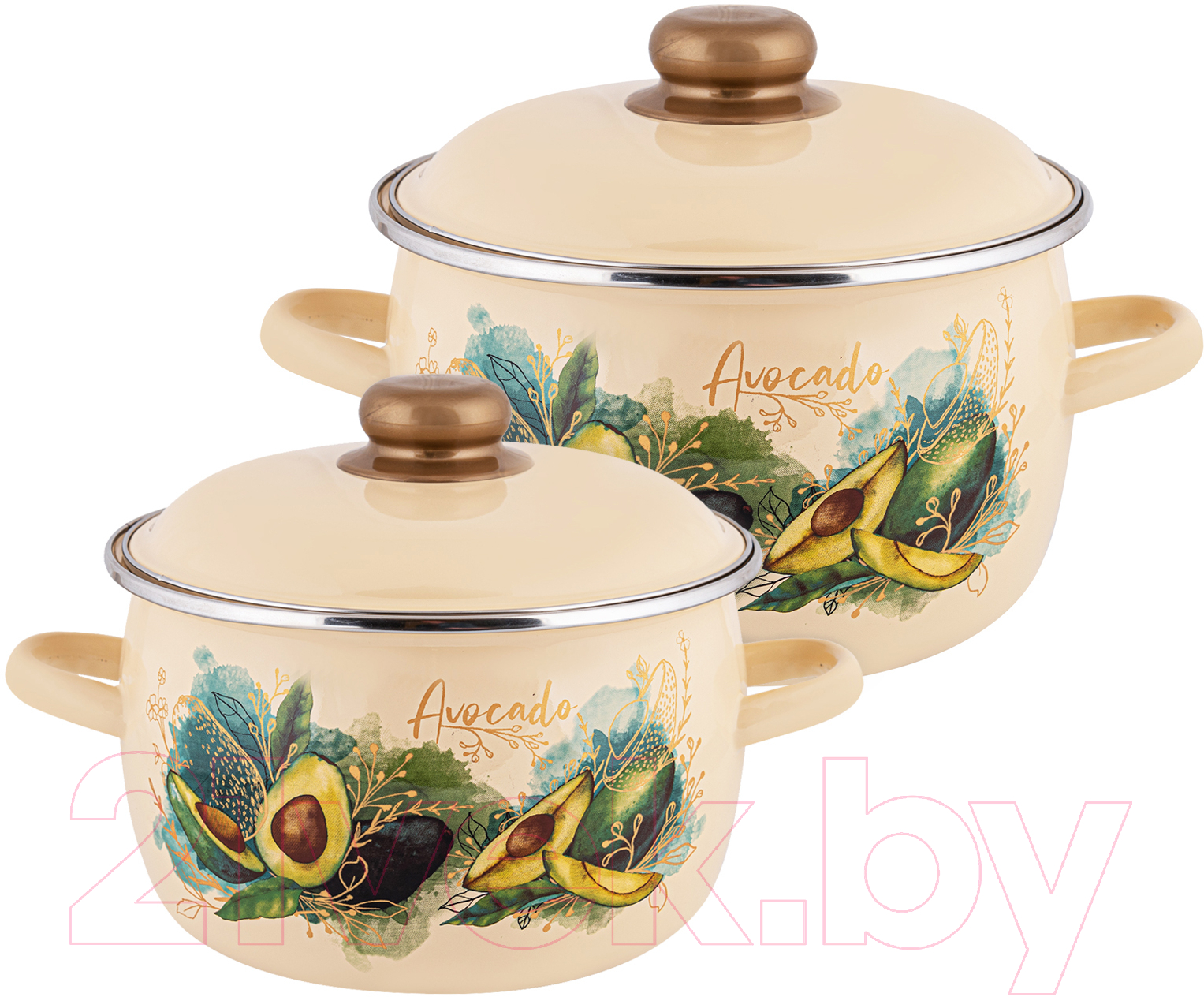 Набор кастрюль Appetite Avocado N41P123