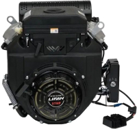 Двигатель бензиновый Lifan LF2V78F-2A PRO 3600 D25 20А (27 л.с, датчик давл./м, м/радиатор, ручн.+электр. зап) - 