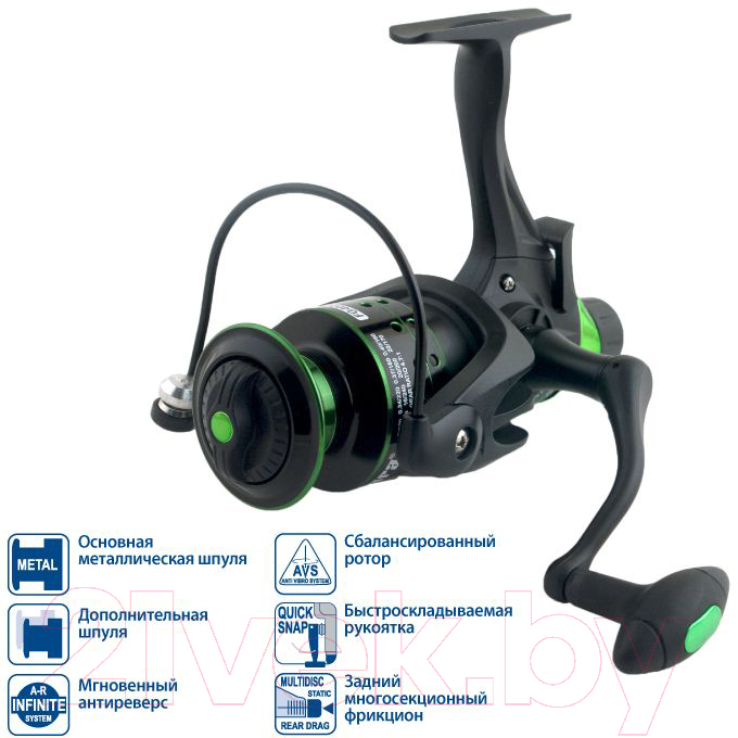 Катушка безынерционная Akara Geden Carp FG4000 / AKGC4000-4 — фото 3