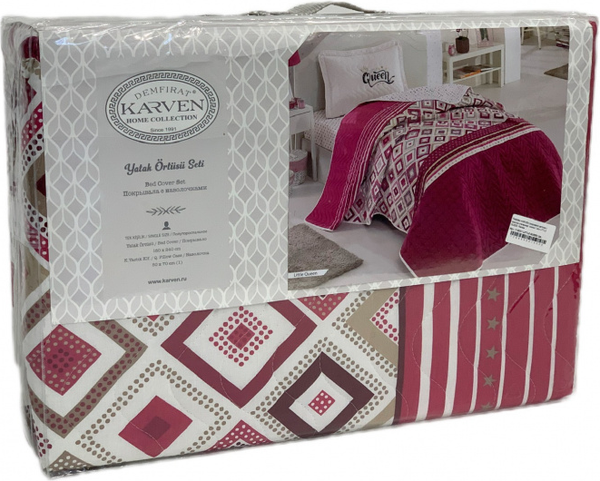 Набор текстиля для спальни Karven Little Queen 1.5 / Y 923/1