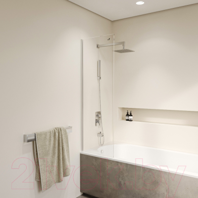 Изображение товара Стеклянная шторка для ванны RGW SC-056-8 / 35110562840-11