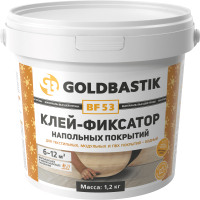 Клей для напольных покрытий Goldbastik BF 53 (1.2кг) - 