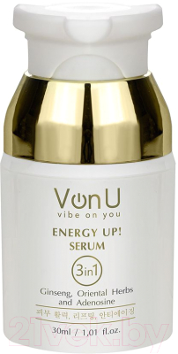 Сыворотка для лица Von-U Energy Up! Serum Омолаживающая (30мл)