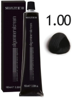 Крем-краска для волос Selective Professional Oligomineral Cream 1.00 / 86001 (100мл, черный) - 