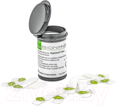 Тест-полоски для глюкометра Bionime GS550 (200шт)