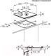 Миниатюра изображения товара Газовая варочная панель Electrolux EGS6436WW