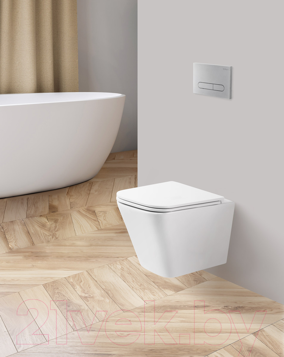 Унитаз подвесной BelBagno Ardente BB520CHR/BB2322SC