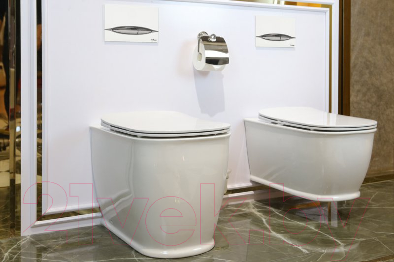 Унитаз подвесной BelBagno Prado BB10150CH/BB10150SC