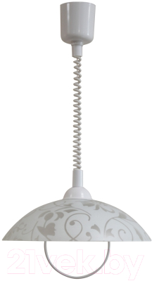 Потолочный светильник Элетех Эрика 360 НСБ 72-60 М52 / 1005251497 (матовый белый)