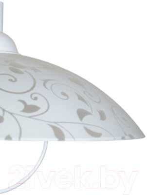 Потолочный светильник Элетех Эрика 410 НСБ 72-60 М52 / 1005159637 (матовый белый)