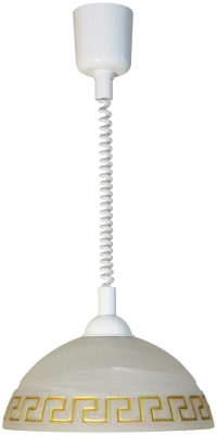 Потолочный светильник Элетех Этруска 3 НСБ 72-60 М52 / 1005250499 (бронзовый/белый)