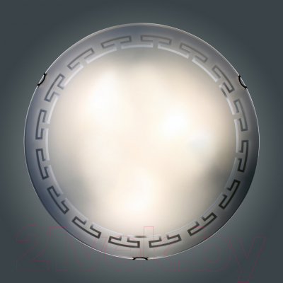Потолочный светильник Элетех Этруска 400 НПБ 06-3х60 М65 / 1005206098 (матовый белый/хром)
