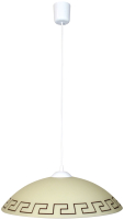 Потолочный светильник Элетех Этруска 410 НСБ 72-60 М50 / 1005251649 (матовый белый/белый) - 