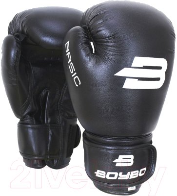 Боксерские перчатки BoyBo Basic (2oz, черный)