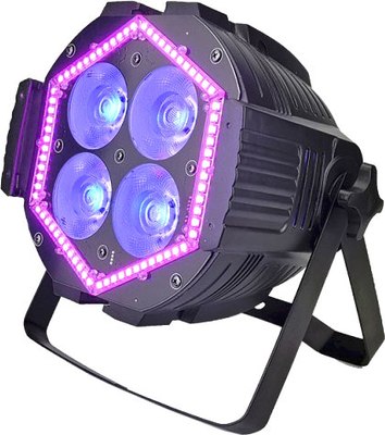

Прожектор сценический, 3001L1-4in1 4x50W COB RGBW + SMD