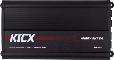 Автомобильный усилитель Kicx Angry Ant D4