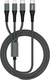 Кабель TFN 3в1 Type-C TFN-C-3IN1-USBC-GR (1.2м, серый) - 