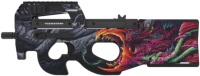 Автомат игрушечный VozWooden Пистолет-пулемет Active P90. Скоростной Зверь / 2005-0401 - 