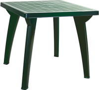 Стол пластиковый DD Style Луна квадратный 740з (зеленый) - 
