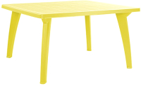 Стол пластиковый DD Style Солнце прямоугольный 741ж (желтый) - 